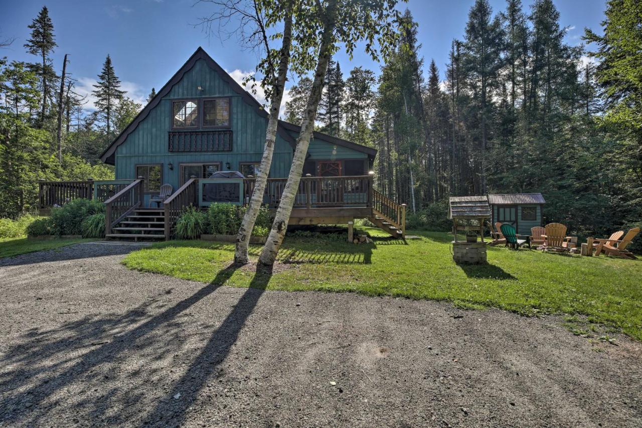 Lake Placid Chalet Deck And Forest Views! 외부 사진