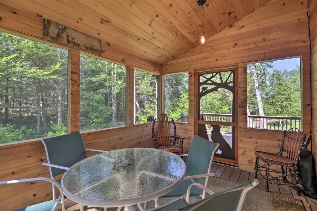 Lake Placid Chalet Deck And Forest Views! 외부 사진